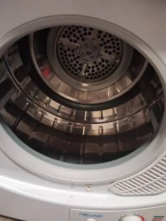 Panda white dryer and washer portable