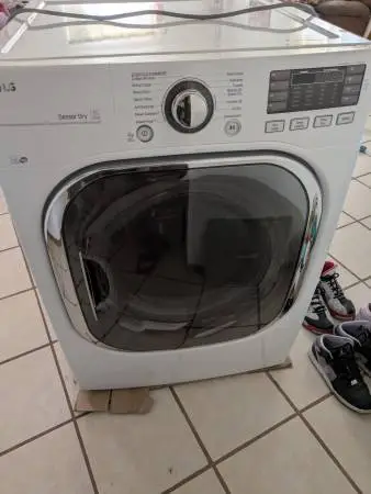 LG gas dryer