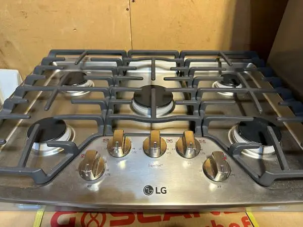 LG Gas Cooktop 5 Burners