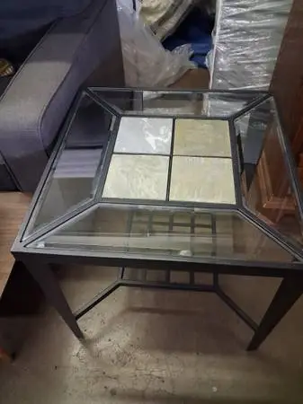Tile/ Glass Side Table