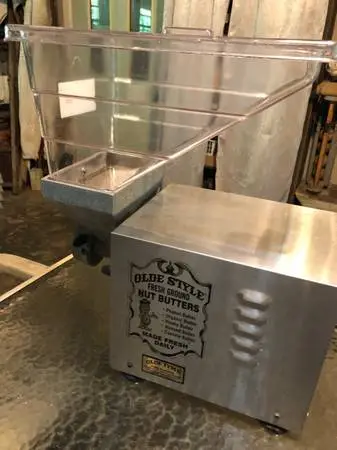 Commercial nut butter machine
