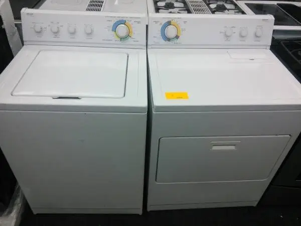 🌺🐑 WHIRLPOOL KIRKLAND TOP LOAD WASHER & DRYER SET HEAVY DUTY