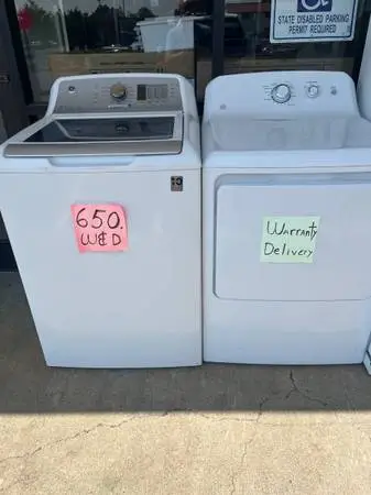Washer dryer set like New GE Warranty delivery call/text