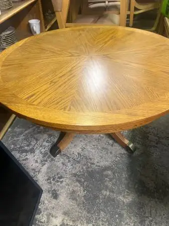 Oak Round Coffee  Table