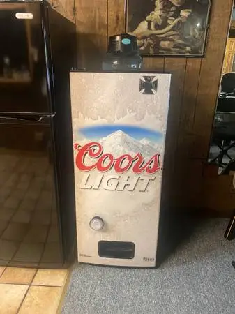 Rare Coors Light Beer Fridge