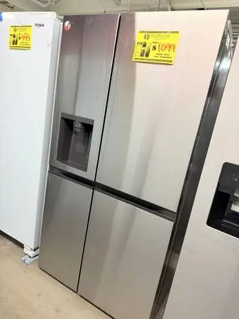 LG SIDE BY SIDE FRIDGE WITH CRAFT ICE MAKER