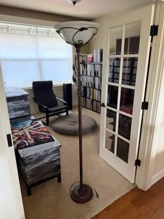 72 inch high bronze floor lamp