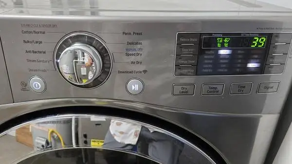 LG Premium Ultra Capacity 7.4 cu. ft. True Steam Gas Dryer