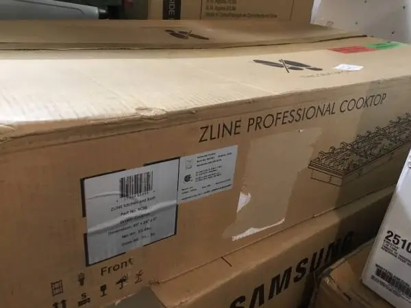 New Zline Gas Cooktop
