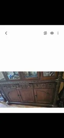 Dining Table and Matching China cabinet