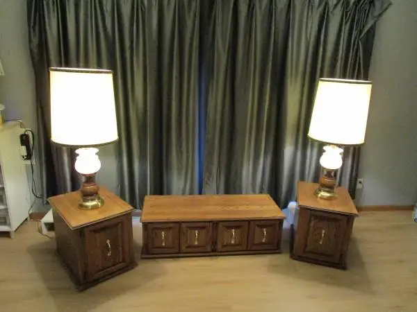 SOLID OAK COFFEE END TABLE TABLES