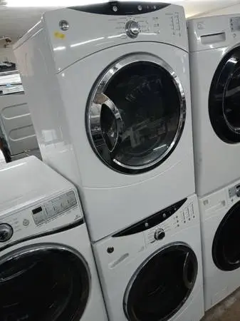 ★GE stackable front load washer and dryer set