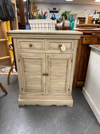 ♦ Small Accent Cabinet Coffee Bar Kitchen Bathroom Office Table Stand♦