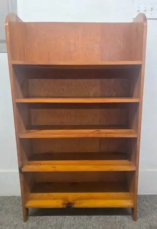 Super Study Solid Pine Bookshelf / Bookcase