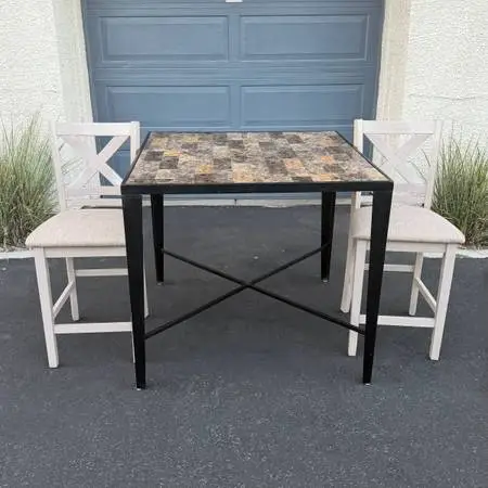 Pub Table W/ 2 Chairs