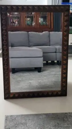 ABSOLUTELY GORGEOUS FRAMED MIRROR! only
