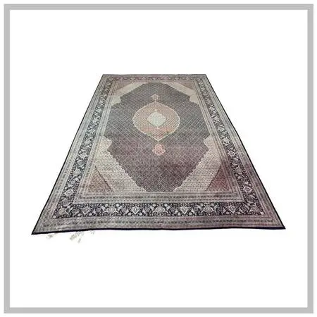13ft 6in × 19ft 5in Tabriz Persian Wool Area Rug