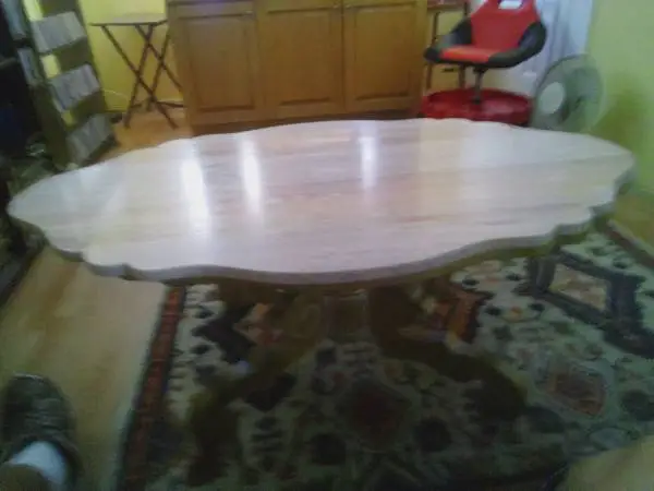 Marble coffee table
