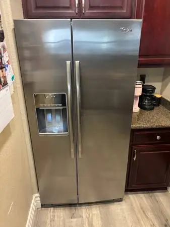 Whirlpool refrigerator will deliver and install