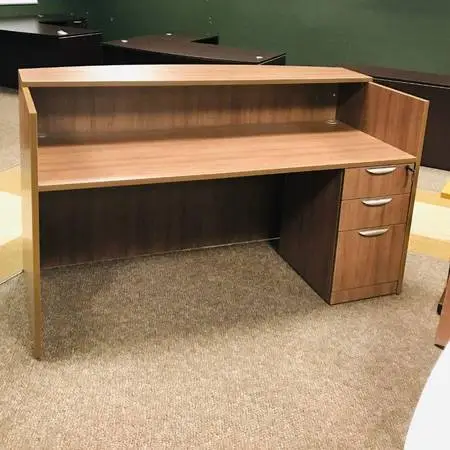 *8 colors New 6ft Reception Desk w/ 3 Drawer Locking File MSRP $1405