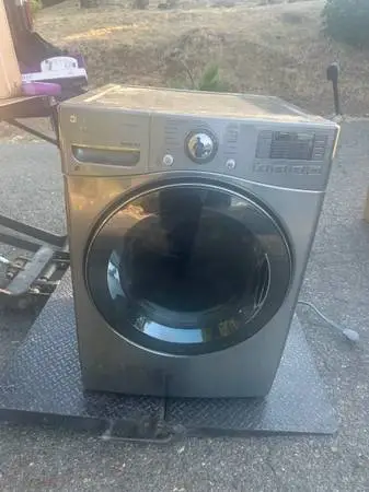 Lg front loading washer will deliver and install