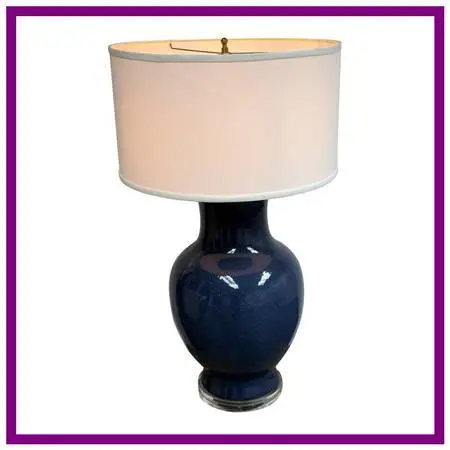Barbara Cosgrove Cobalt Lapis Table Lamp