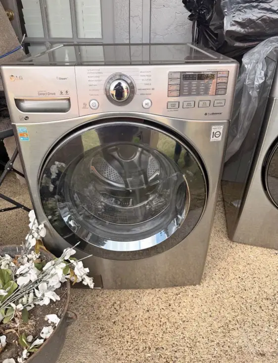 Washer and dryer