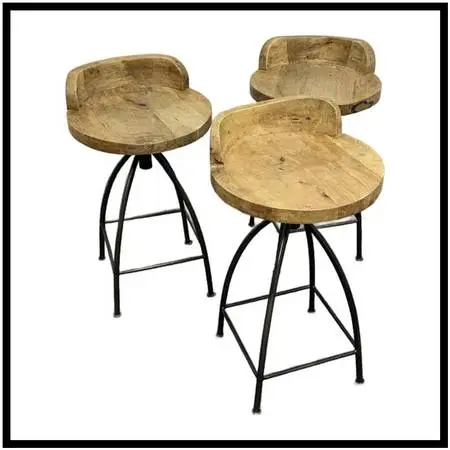 Arteriors Henson Counter Stools, Set Of Three