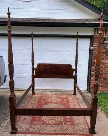 Four Poster Queen Bed Frame