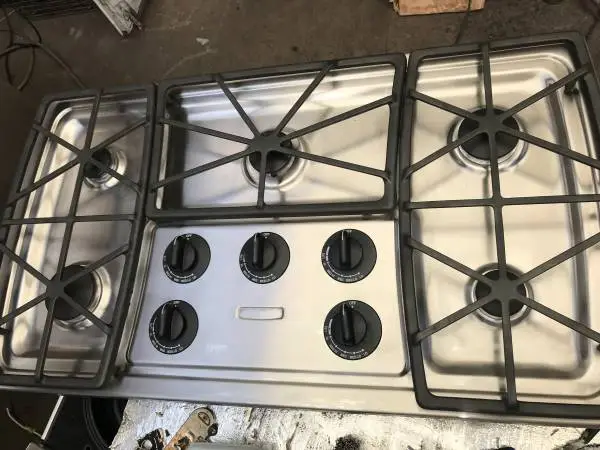 36 Kitchen Aid Cooktop