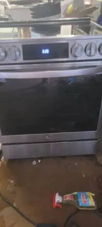 Slide In Stainless Range Convection oven
