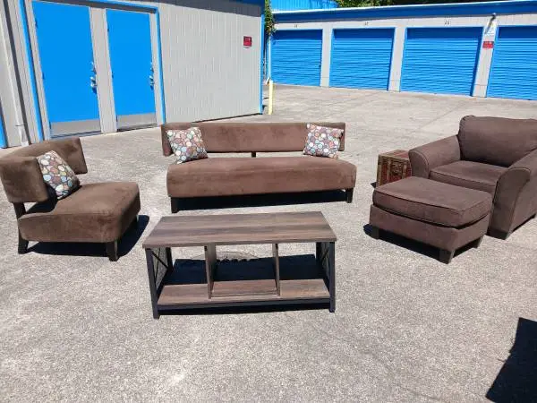 Contemporary Sofa and matching Chair