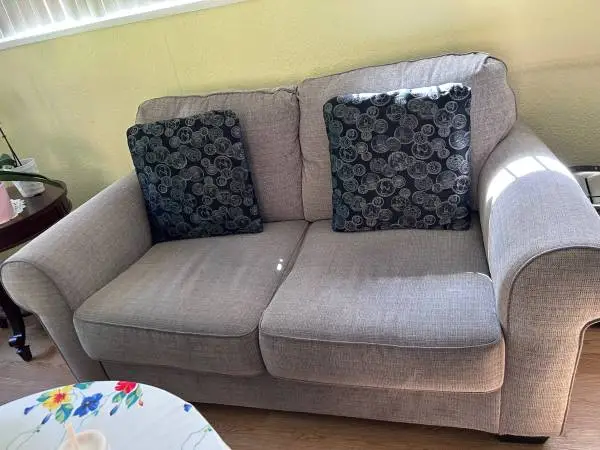 Sofa and Love Seat