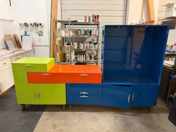 Colorful Storage/Shelf + Drawer Unit - Great for playroom, craftroom!