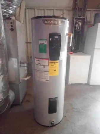 New AOSmith Signature 500 water heater