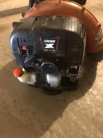 Echo X series 63.3cc leaf blower backpack