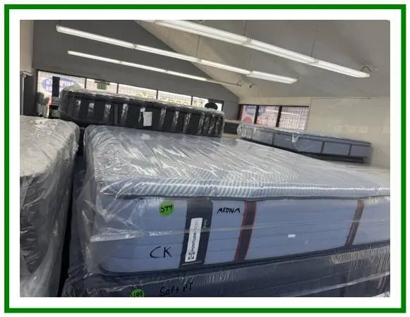 CALIFORNIA KING SIZE SEALY POSTUREPEDIC PRO MATTRESS & BOXES BED