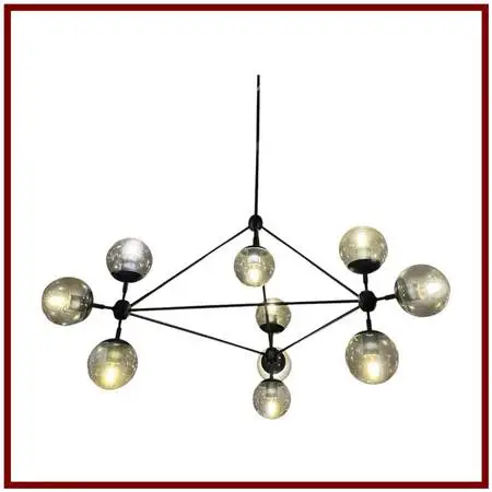 Possini Euro Gable 10-light Modern Chandelier