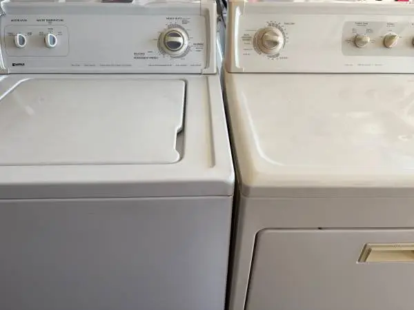 Kenmore set super capacity very nice.