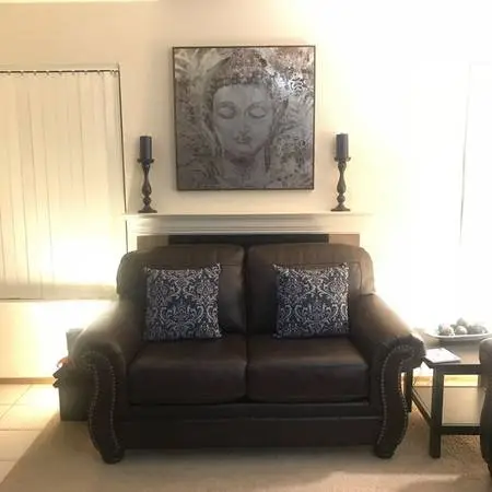 Leather Loveseat & 2 Chairs - Moving Sale