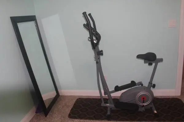 Sunny Health & Fitness 2-in-1 Cross Trainer Elliptical Bike