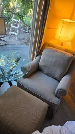 [Century Furniture] high-end luxury Custom Lounge Chair & Ottoman