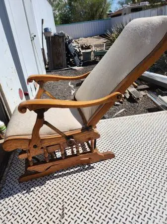 Antique recliner