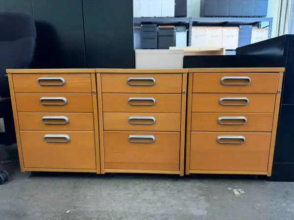 4 Drawer Mobile File Cabinets