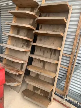 Heavy duty shop shelfs