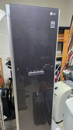 LG styler steam clothing care closet