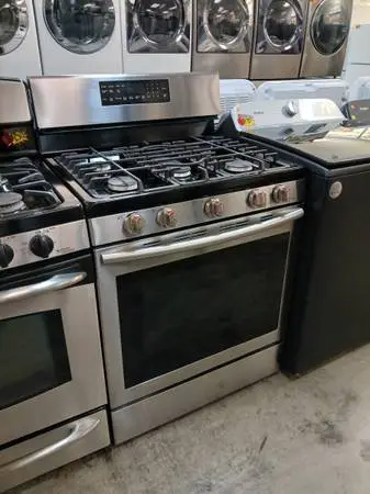 Samsung stainless steel gas stove