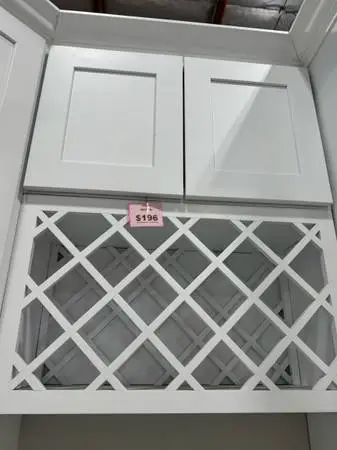 Cabinet white for kitchen