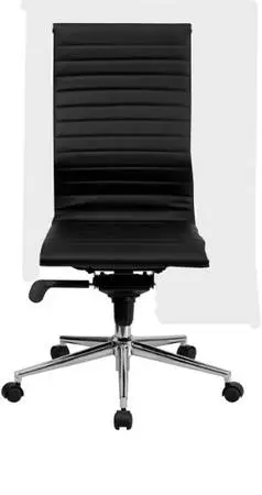 2 New Black Executive High Back Desk office chair w/no arms Reg$348/ea