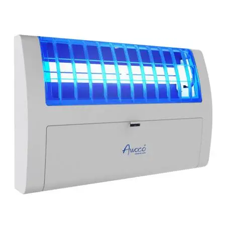 Refurbished-B Awoco FT-1E36-LED 13W 100V-240V LED Wall Mount Fly Trap